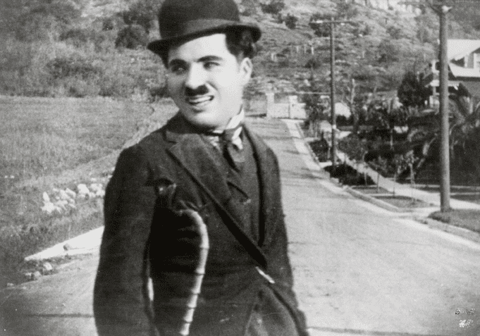 The Tramp Charlie Chaplin in Niles Flicker Alley