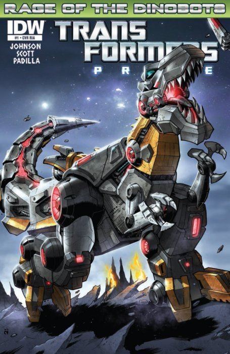 The Transformers (IDW Publishing) Transformers Prime Rage of the Dinobots 1 IDW Publishing