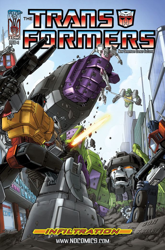 The Transformers: Infiltration Infiltration 1 Transformers Comics TFW2005