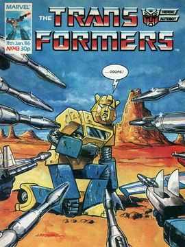 The Transformers (Marvel Comics) Bumblebee G1Marvel Comics continuity Transformers Wiki
