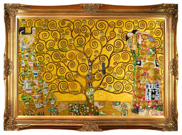 The Tree of Life, Stoclet Frieze Klimt The Tree of Life Stoclet Frieze 1909 Luxury Line