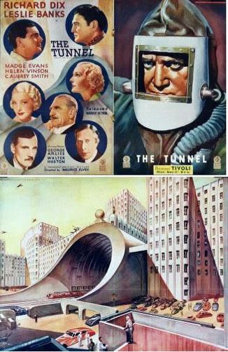 The Tunnel (1935 film) Transatlantic Tunnel 1935