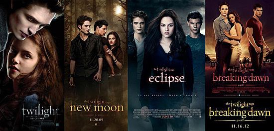 The Twilight Saga (film series) The Twilight Saga FiveFilm Marathon is Coming to Theaters November