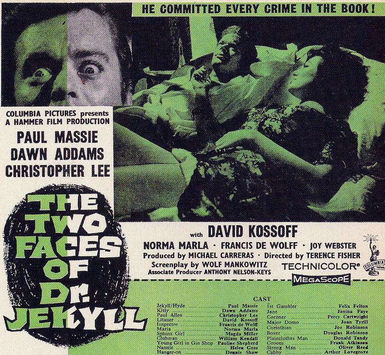 The Two Faces of Dr. Jekyll The Two Faces of Dr Jekyll 1960 The Visuals The Telltale Mind