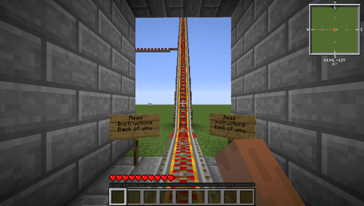 The Ultimate (roller coaster) The Ultimate Roller Coaster Maps Mapping and Modding Minecraft