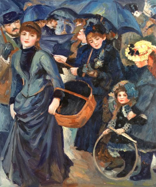 The Umbrellas (Renoir painting) overstockArt Renoir The Umbrellas Paintings Houzz