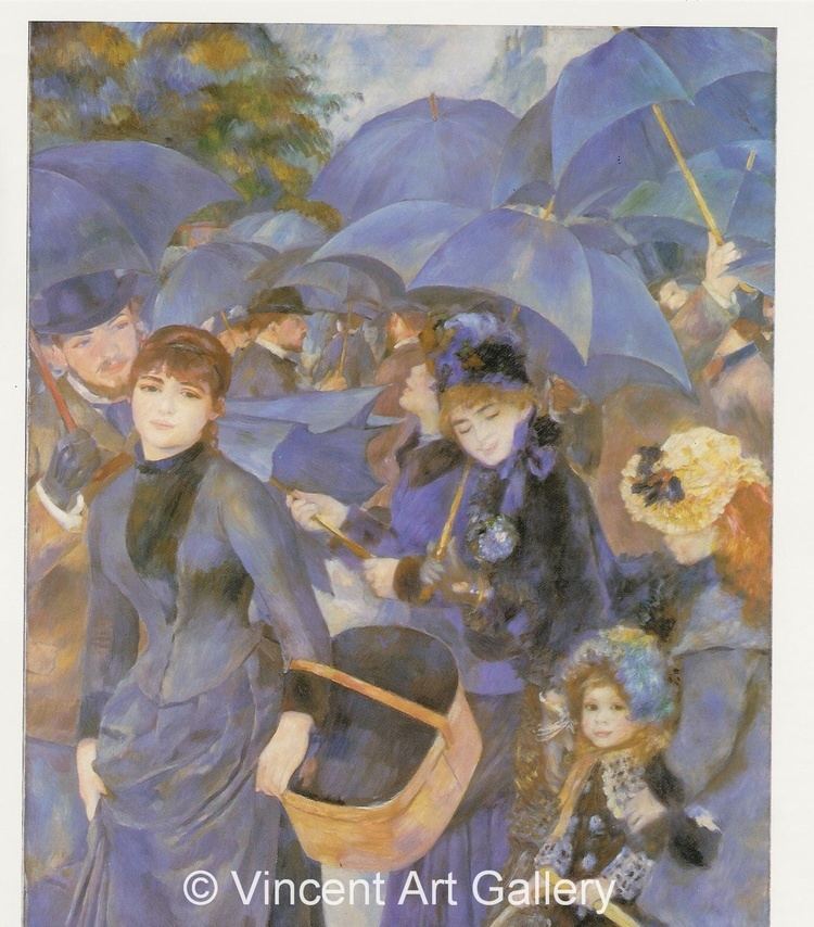 The Umbrellas (Renoir painting) The Umbrellas by PierreAuguste Renoir Oil Painting Reproduction