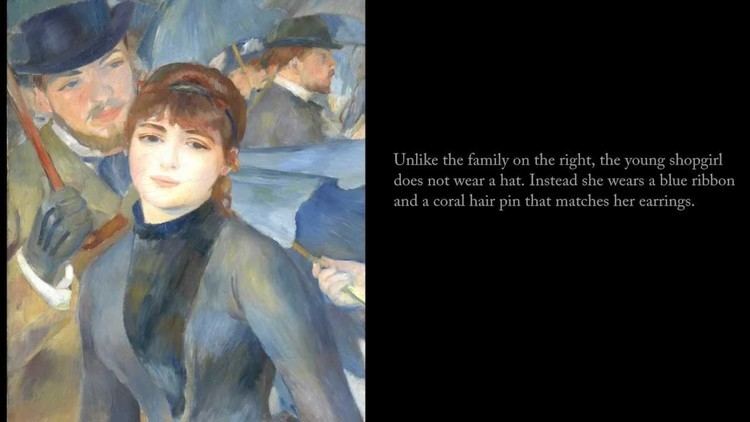 The Umbrellas (Renoir painting) Renoir The Umbrellas YouTube