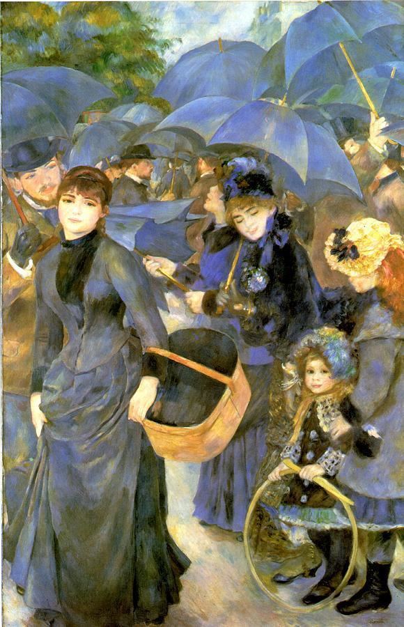 The Umbrellas (Renoir painting) The Umbrellas Digital Art by Pierre Auguste Renoir