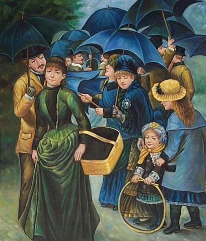 The Umbrellas (Renoir painting) The Artful Traveler Renoir at The Frick Collection Everett