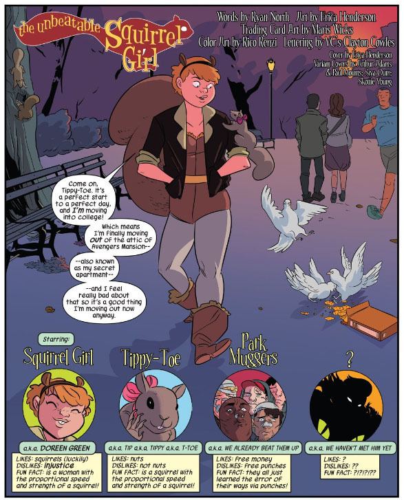 The Unbeatable Squirrel Girl Review The Unbeatable Squirrel Girl 1 by Ryan North