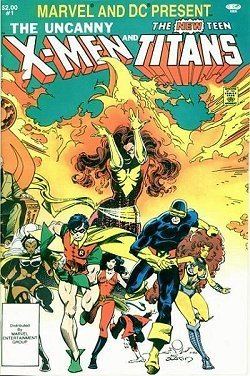 The Uncanny X-Men and The New Teen Titans httpsuploadwikimediaorgwikipediaen77fXme