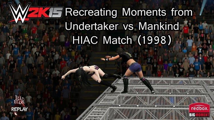 The Undertaker vs. Mankind (Hell in a Cell match) httpsiytimgcomvi9BaJCECtJwmaxresdefaultjpg
