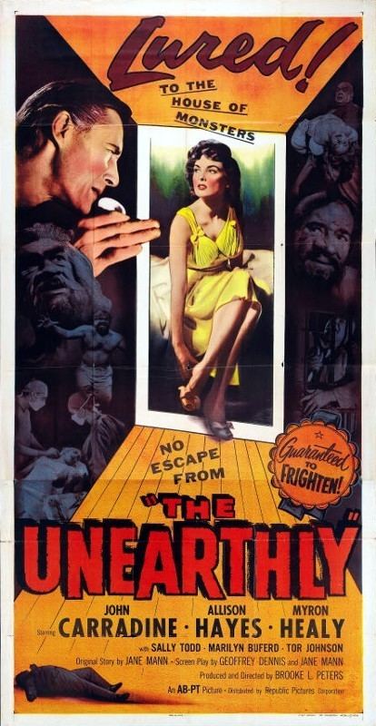 The Unearthly The Unearthly 1957 3B Theater Poster Archive