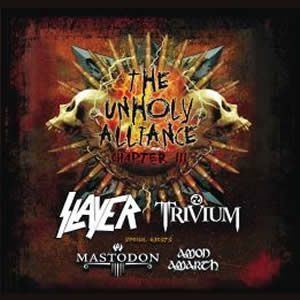 The Unholy Alliance Tour Slayer39s quotUnholy Alliance Tourquot Buy safe event tour and concert
