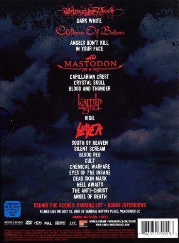 The Unholy Alliance Tour Slayer The Unholy Alliance Chapter II DVD 2007 Amazoncouk