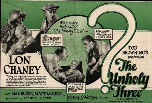 The Unholy Three (1925 film) The Unholy 3 1925