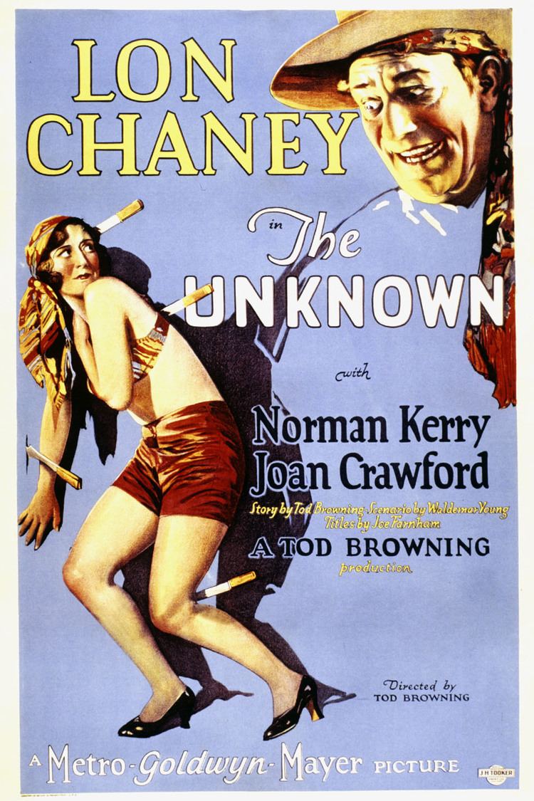 The Unknown (1927 film) wwwgstaticcomtvthumbmovieposters19158p19158