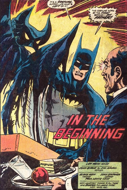 The Untold Legend of the Batman How LEN WEIN Told THE UNTOLD LEGEND OF THE BATMAN 13th Dimension