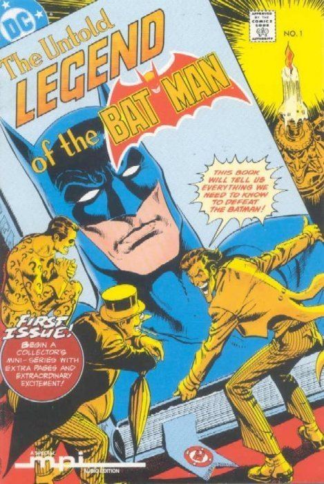 The Untold Legend of the Batman The Untold Legend of the Batman 1 DC Comics ComicBookRealmcom