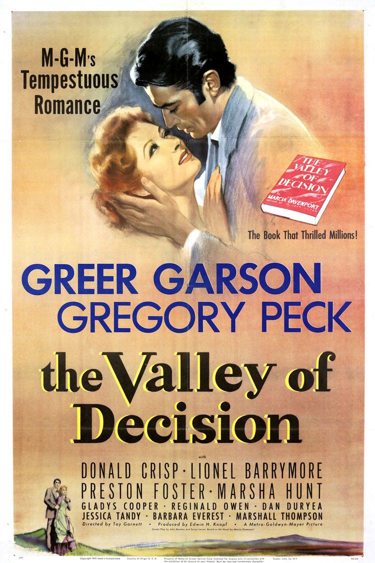 The Valley of Decision wwwgstaticcomtvthumbmovieposters4761p4761p