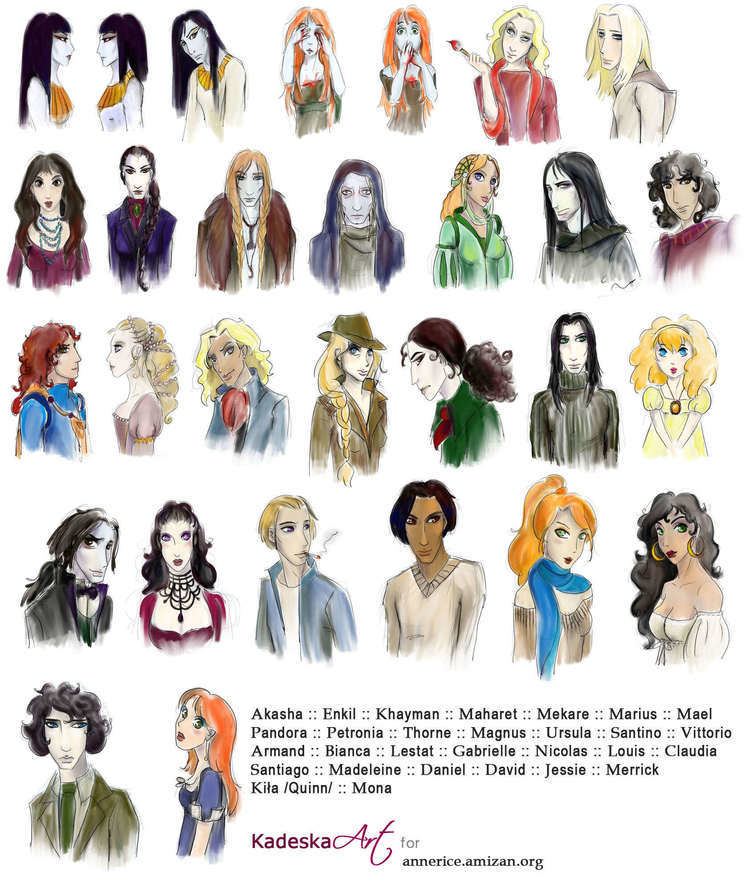The Vampire Chronicles The Vampire Chronicles Characters by Anna GraKlauziska http