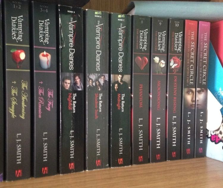 The Vampire Diaries (novel series) The Vampire Diaries Series The Shelf Diaries