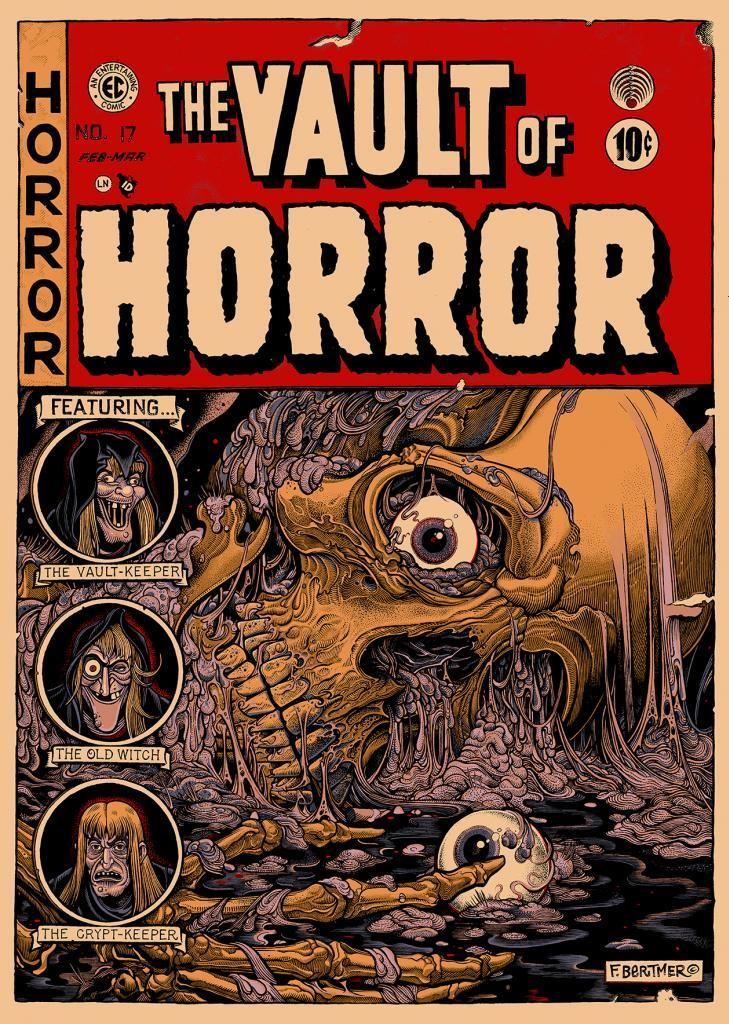 The Vault of Horror (comics) Gory cover of The Vault of Horror No 17 FebMarch 1951