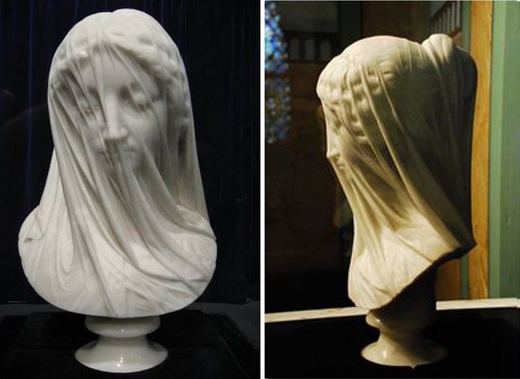 The Veiled Virgin The Veiled Virgin This statue is a perfect gem of art Archival