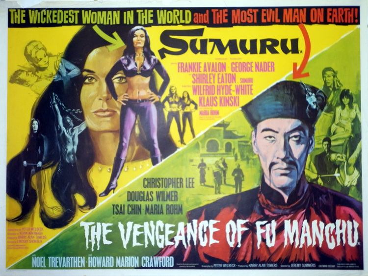 The Vengeance of Fu Manchu Tom Chantrell Posters SumuruThe Vengeance of Fu Manchu Quad
