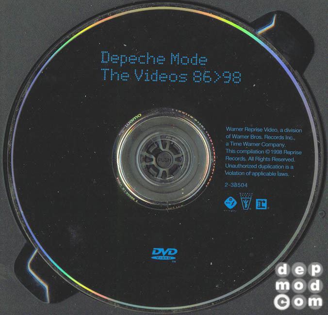 The Videos 86–98 DEPMODCOM Depeche Mode The Videos 86gt98 385042