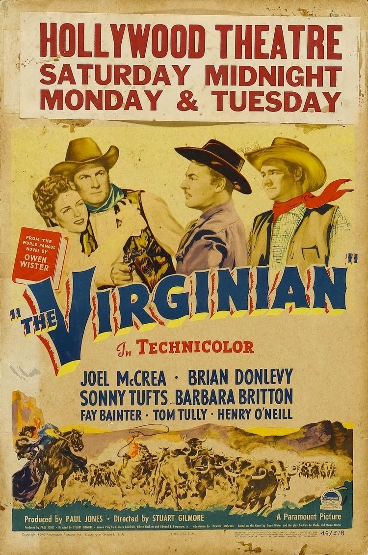 The Virginian (1946 film) Happyotter THE VIRGINIAN 1946