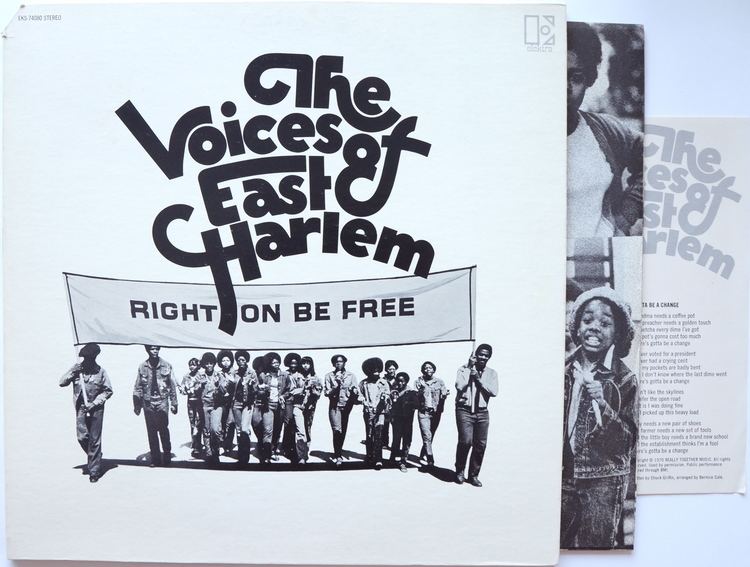 The Voices of East Harlem The Voices of East Harlem Right on be free MJ Retro