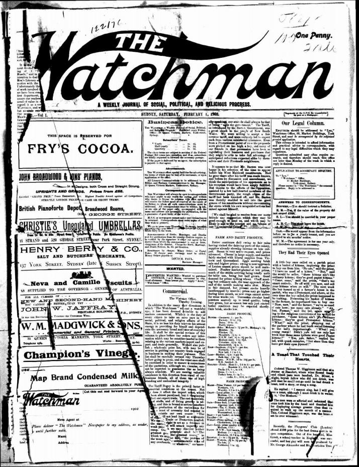 The Watchman (newspaper)