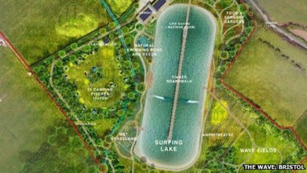 The Wave: Bristol The Wave Bristol artificial surfing lake plans submitted BBC News