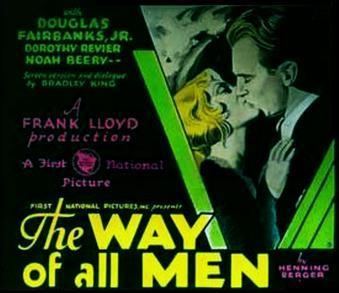 The Way of All Men movie poster
