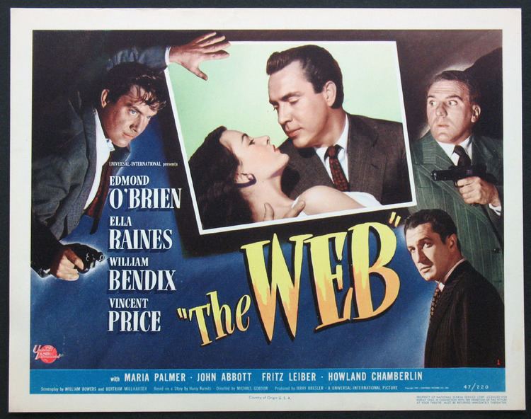 The Web (film) The Web 1947 Its a doublecross a triple murder with kisses