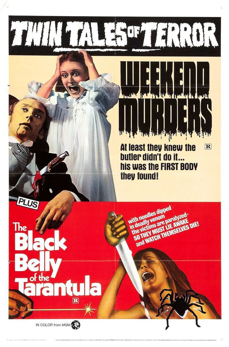 The Weekend Murders Combo poster for Weekend Murders Concerto per pistola solista