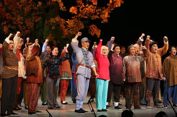 The White Haired Girl WhiteHaired Girl39 Opera Created Under Mao Returns to Stage The