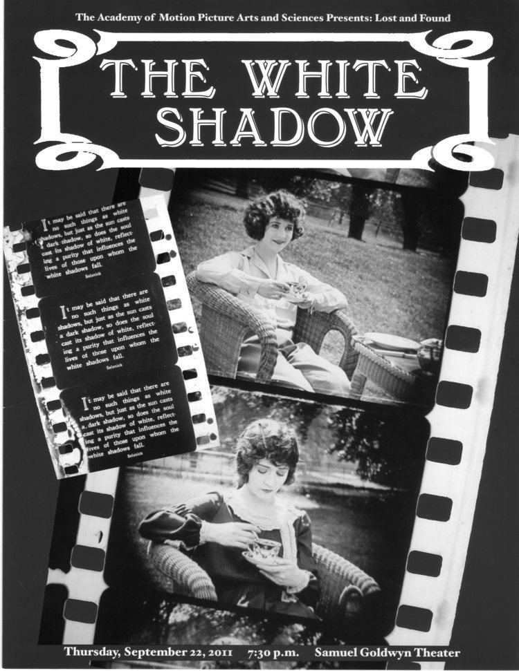 The White Shadow (film) httpsunderthehollywoodsignfileswordpresscom