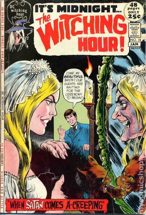 The Witching Hour (DC Comics) Witching Hour 1969 DC comic books