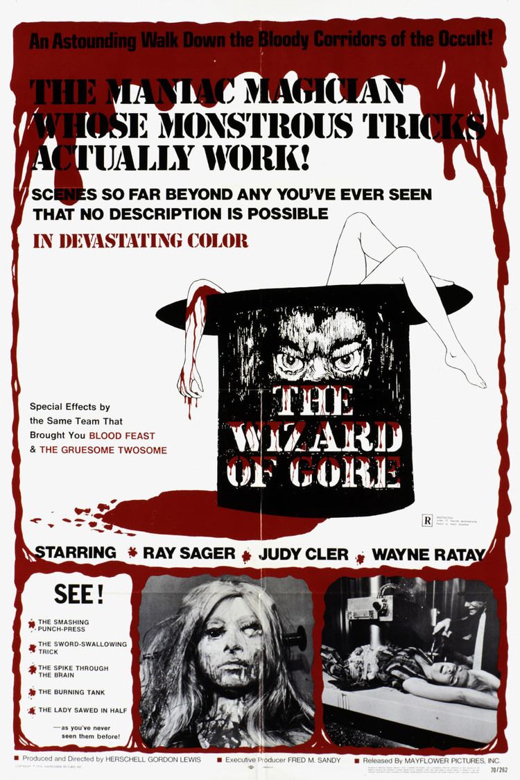 The Wizard of Gore wwwgstaticcomtvthumbmovieposters51033p51033