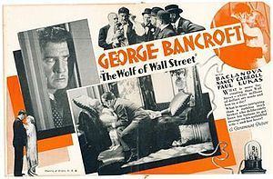 The Wolf of Wall Street 1929 film Wikipedia