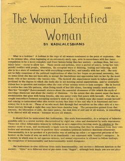 The Woman-Identified Woman httpsuploadwikimediaorgwikipediaendd9The