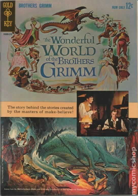 Wonderful World of the Brothers Grimm 1962 Movie Comics comic books