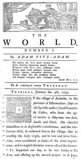 The World (1753 newspaper)