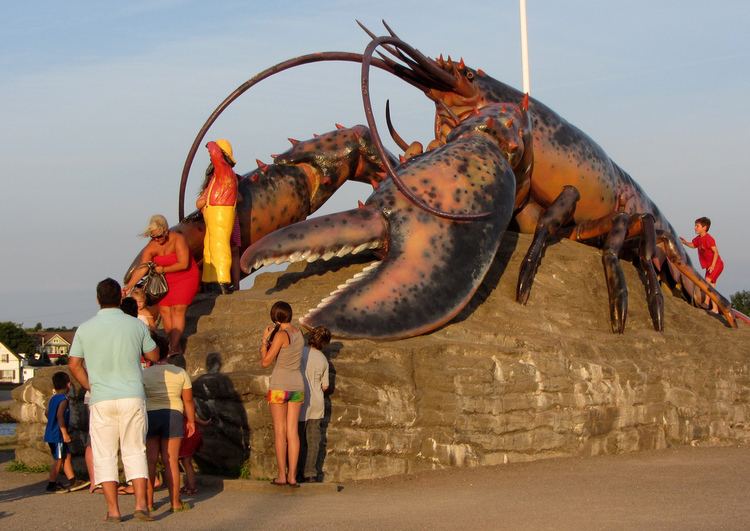 The World's Largest Lobster The World39s Largest Lobster In Shediac NB sits a a 1990 Flickr