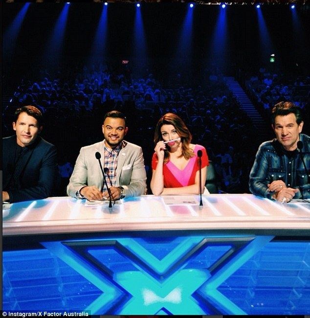 The X Factor (Australian TV series) The X Factor Australia judges pose for serious snap together on