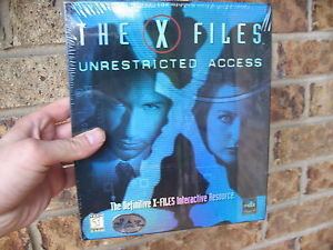 The X-Files: Unrestricted Access Buy The X Files Unrestricted Access PC Game Windows CDRom SEALED