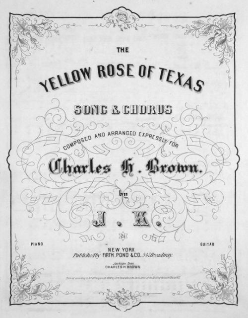 The Yellow Rose of Texas (song)
